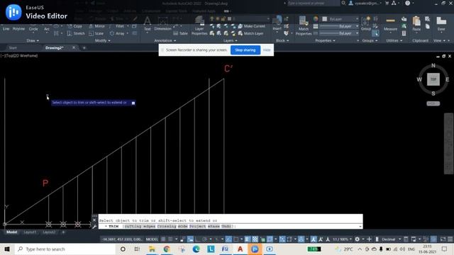 7. ELLIPSE GENERAL METHOD - AutoCAD 2022 смотреть онлайн