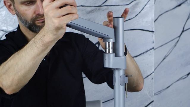 Настольный кронштейн для мониторов VLK TRENTO-94 SILVER смотреть онлайн