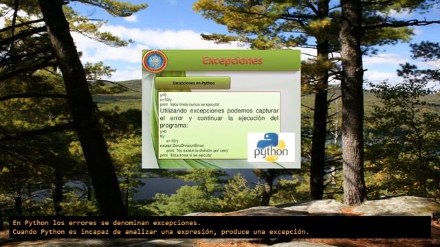 34 Programación con Python 3, Errores de tecleo y excepciones смотреть онлайн
