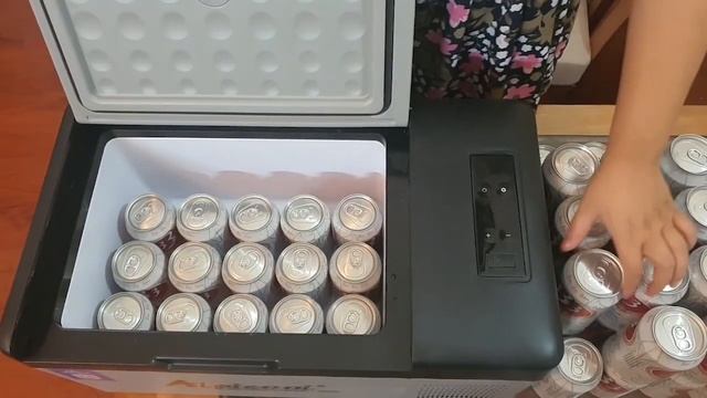 ?ĐẾM BIA: tủ lạnh alpicool C15 chứa được mấy lon bia??? tủ lạnh mini ô tô tốt nhất! смотреть онлайн