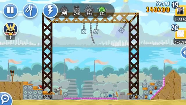 Angry Birds Friends - Спортосвины №2 - Эти конщики... смотреть онлайн