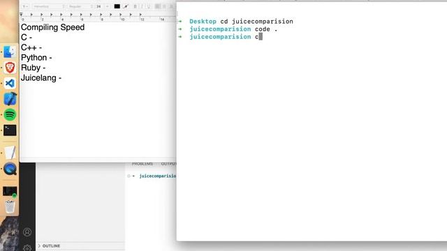 Comparision of my programming language with other language(Python, C, C++, Ruby) смотреть онлайн