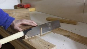 Японский верстак. Первый столярный проект.#деревообработка #мастерская #столярка