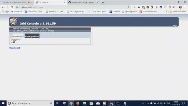 Selenium Grid смотреть онлайн
