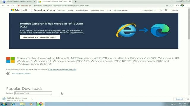 How to Install .Net Framework 4 on Windows 7 | .net error in windows 7 | net framework 4.5 Windows смотреть онлайн