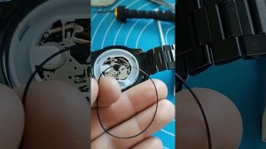 замена батарейки diesel dz - 4318, ч.2/battery replacement