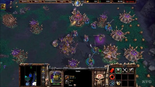 Warcraft 3: Reforged - Orc Campaign - Walkthrough - Part 27 - The Hunter of Shadows HD смотреть онлайн