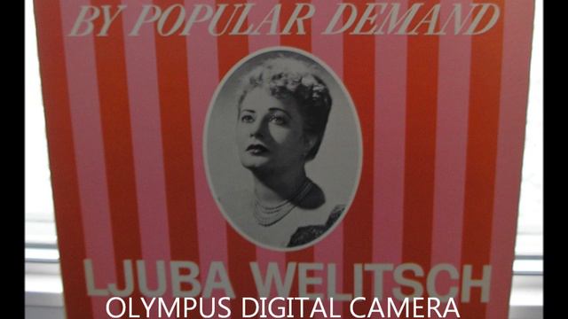 Ma Dall'arido Stelo Divulsa By Ljuba Welitsch