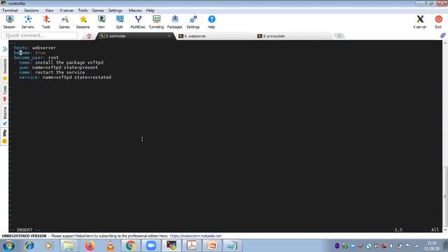 Ansible Playbook Tutorial | How to Write And Execute Ansible Playbook | Handler,Task,Module | Part смотреть онлайн