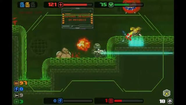 Mini Doom 2 pandemonium all secrets (все секреты) часть 1 смотреть онлайн