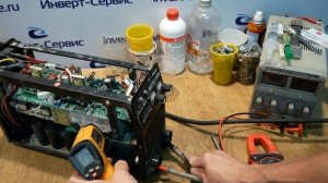 Ищем неисправную диодную сборку. Аппарат не варит / горит перегрев.