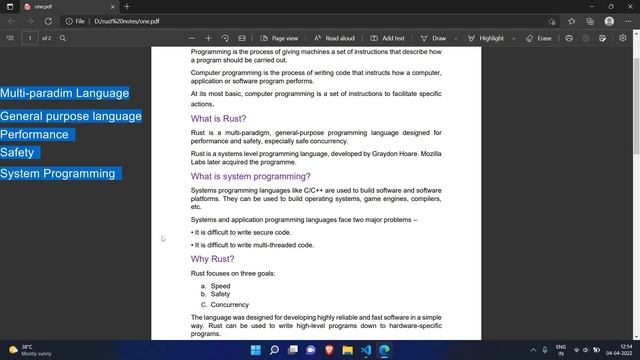 What is Rust | Rust Complete Tutorial In Hindi #1 смотреть онлайн
