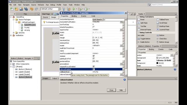 Teaching myself Java GUI the sissy way - part two смотреть онлайн