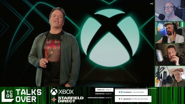 XBOX GAMES SHOWCASE 2023 + STARFIELD DIRECT 2023 - TCGS Talks Over | TCGS смотреть онлайн
