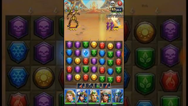 Mythwars and pazzles. Событие: Королевский банкет. Проходим финальных боссов. Делаем призывы. смотреть онлайн