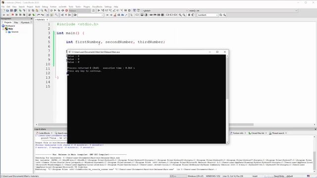 C Tutorial - 3 - Variables, Data Types, Format Specifiers смотреть онлайн