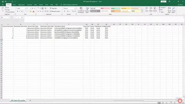 OPC Expert Bridging 3/3 - Import and Export with Excel смотреть онлайн