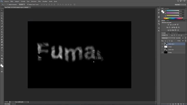 Video Aula Photoshop CS6 - Texto de Fumaça смотреть онлайн