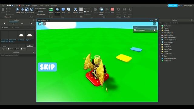 Roblox Studio Model - CHECKPOINTS SYSTEM WITH SAVE смотреть онлайн
