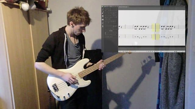 Hunting For Witches - Bloc Party - Bass Cover With Tabs