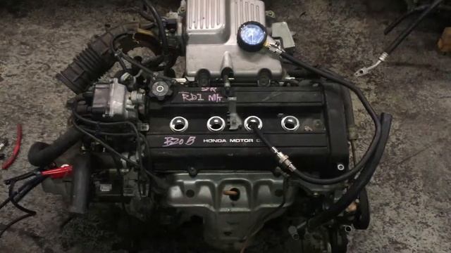 JDM Honda CR-V B20B 2.0L DOHC Engine High Compression Low Intake - B20B 7085526 Engine смотреть онлайн