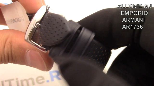 Обзор наручных часов Emporio Armani AR1736 с хронографом смотреть онлайн
