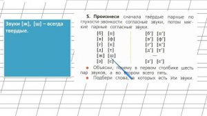 Страница 94 Упражнение 5 «Глухие и звонкие....» - Русский язык 1 класс (Канакина, Горецкий)