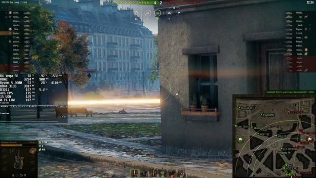 World of Tanks | Мастер на Т-54 обр. 1 | Ryzen 5 2600 | RX Vega 56 смотреть онлайн