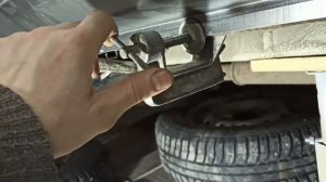 Подготовка к сварке порога на Ниве Шевроле