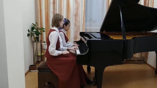 Ланскова Полина, Ким Мария, А.Дворжак Славянский танец 2 e-moll. Категория III смотреть онлайн
