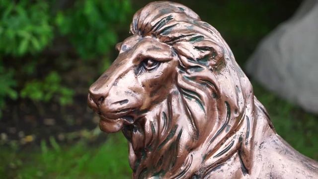 Фонтан Лев на скале ☘ Garden-zoo.ru смотреть онлайн