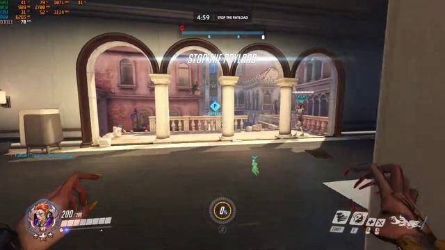Overwatch | i5 6400 - GtX650Ti - Medium Settings смотреть онлайн