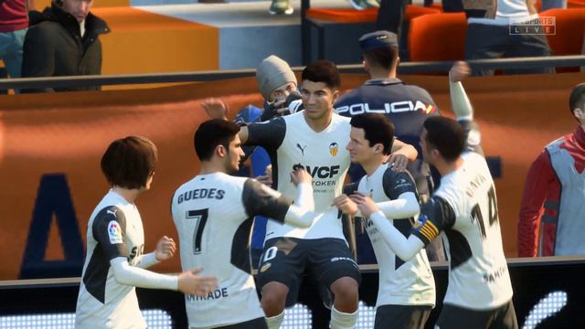 Valencia Vs FC Barcelona // LaLiga // 20 Febrero 2022 // Día 25 // FIFA 22 Pronostic