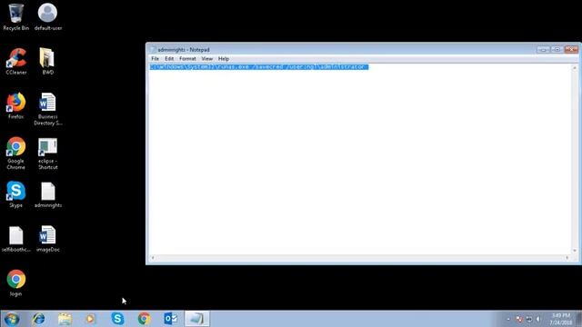 Standard User to run a program with Admin Rights in Windows 7/8/10 смотреть онлайн