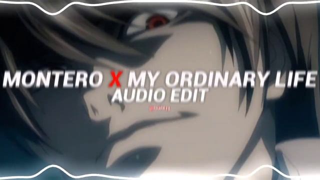 montero x my ordinary life - lil nas x & the living tombstone [edit audio] смотреть онлайн
