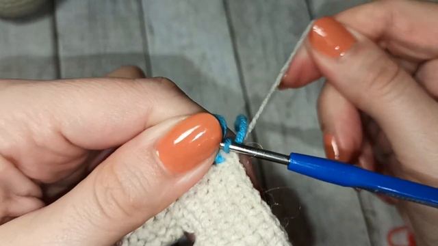МК мини бычок вязаный крючок/goby Crochet