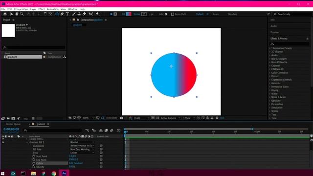 Gradient For Lottie (Bodymovin, After Effects)