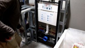 Как установить инсталляцию (подвесной унитаз). Усиление конструкции инсталляции.