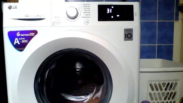 Washing LIVE, LG 6 motion Direct Drive A+++ -30 смотреть онлайн