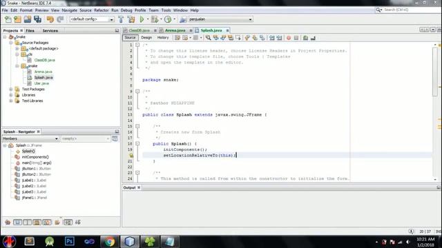 Java NetBeans - How to Create Snake Game With Score смотреть онлайн