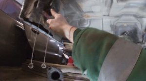 замена заднего лонжерона на Lanos