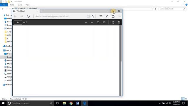 How to Convert a Word, Excel, power point documents to PDF with office 2013-Bangla смотреть онлайн