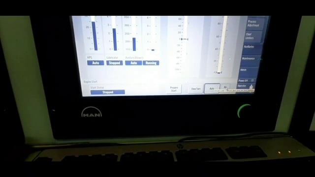 Starting Procedures for MAN B&W 6S60ME C MK 8.2 ENGINE смотреть онлайн