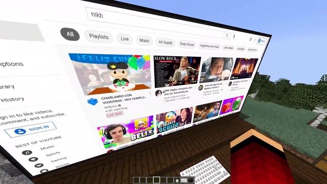 ? Como ver YOUTUBE en MINECRAFT + MINEPAD ? Web displays Mod 1.12.2 смотреть онлайн