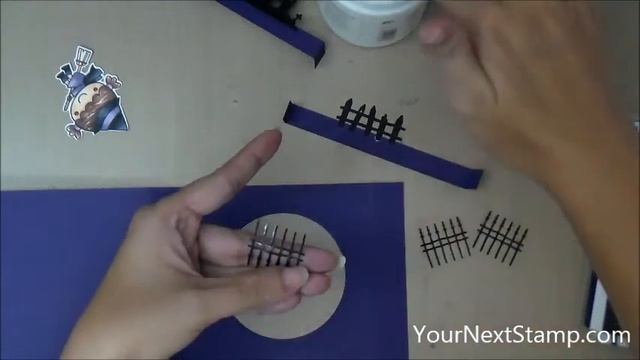 YNS Halloween Phoebe Shadow Box Card смотреть онлайн