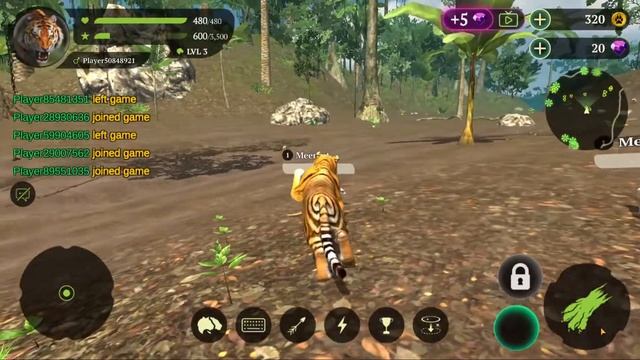 THE TIGER Online Simulator TROPICAL FOREST Fight PYTHON Level 1 to 4 смотреть онлайн