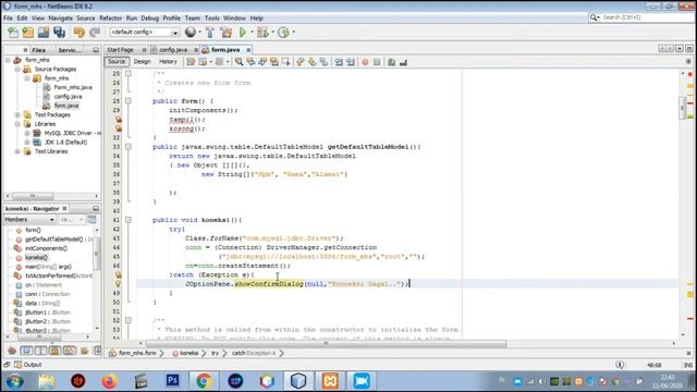Form Input Data Mahasiswa Java Nebeans смотреть онлайн
