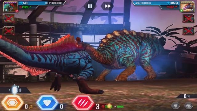INDOMINUS REX Vs CARNOTAURUS LEVEL 626 - Jurassic World The Game смотреть онлайн