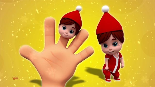 Санта семья пальцев рождественская песенка для детей на английском смотреть онлайн