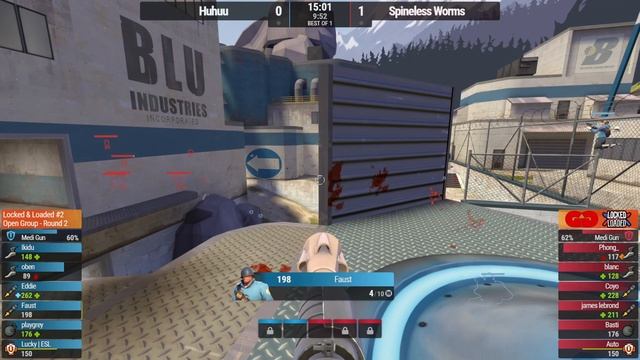 Locked & Loaded #2 Open R2: Huhuu vs. Spineless Worms [TF2 esport] смотреть онлайн